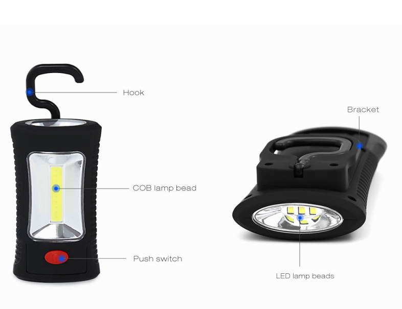 Multipurpose LED Outdoor Lighting Flashlight
