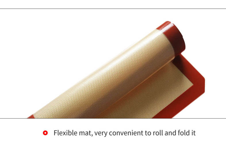 Folding Silicone Baking Cake Dough Fondant Rolling Kneading Mat