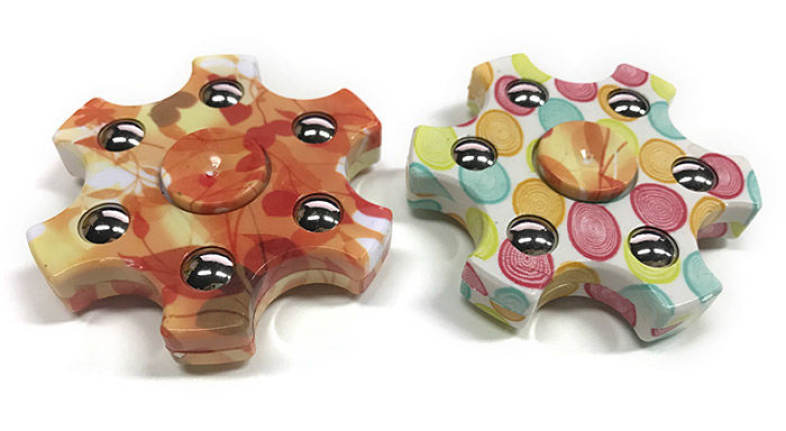 Anti Stress Snowflake Shape Ball Bearing Hand Spinner
