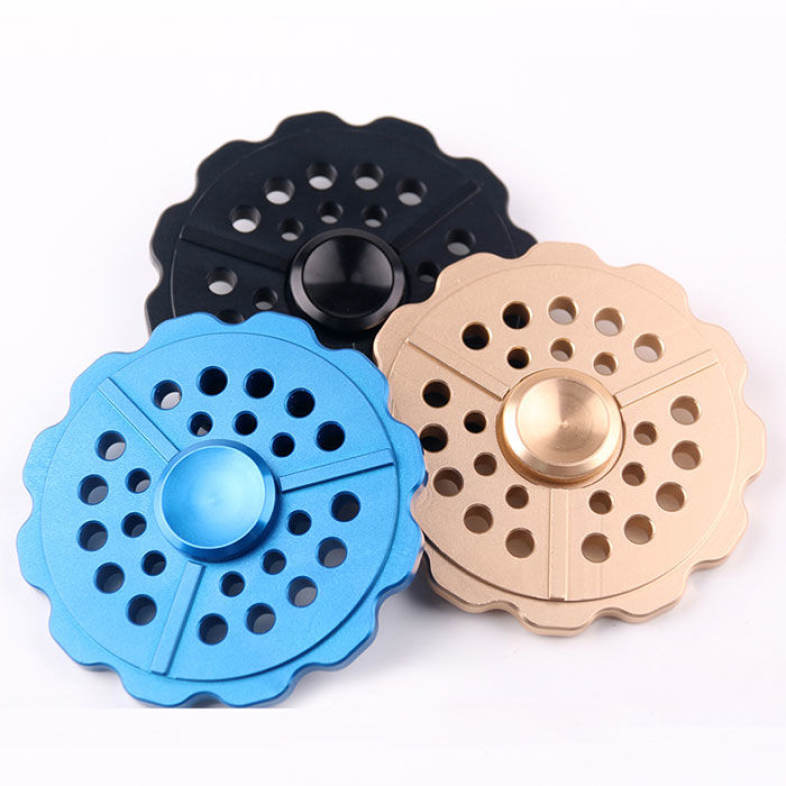 Anti-Anxiety Round Metal Fidget Toy Finger Spinner