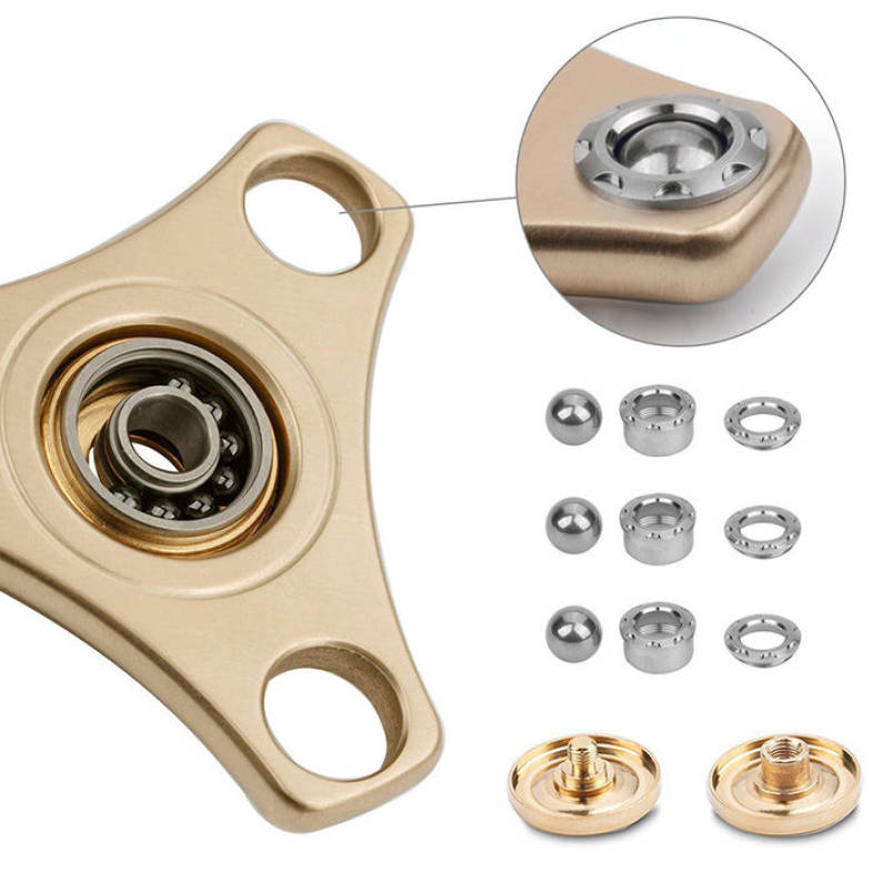 Relaxation Gift EDC Fidget Hand Tri-Spinner Toy