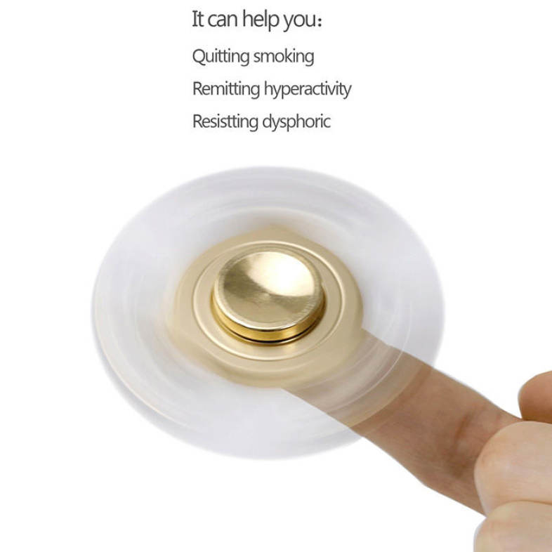 Relaxation Gift EDC Fidget Hand Tri-Spinner Toy