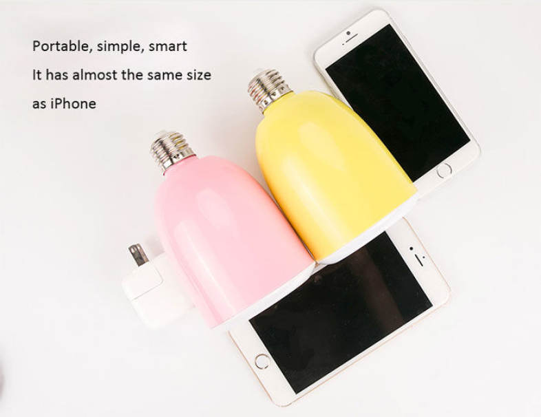 L101 Electronic E27 3000-6000K Wireless LED Ball Bulb with App Control Bluetooth 4.0 Speaker