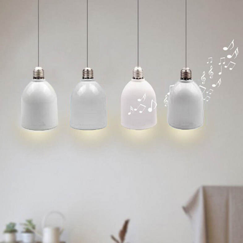 L101 Electronic E27 3000-6000K Wireless LED Ball Bulb with App Control Bluetooth 4.0 Speaker