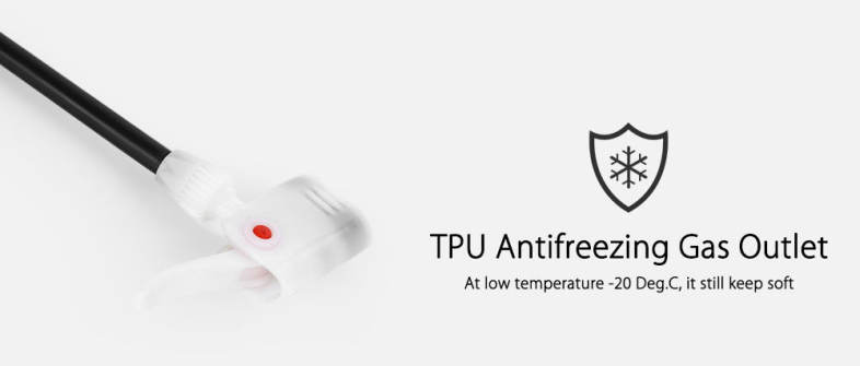 INBIKE Antifreezing Bicycle Pump High Quality Steel Tube Mountain Bike Tire Inflator