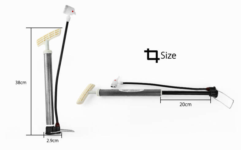 INBIKE Antifreezing Bicycle Pump High Quality Steel Tube Mountain Bike Tire Inflator
