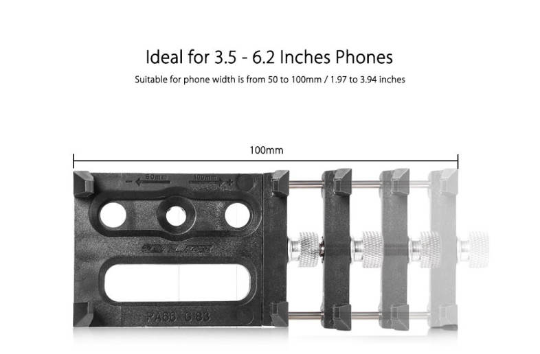 GUB G - 83 Bicycle Handlebar Bike Phone 3.5 - 6.2 inch Mount Cycling Holder Stand for Smart Mobile Cellphone
