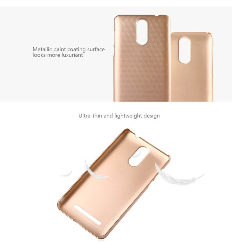 OCUBE PC Hard Protective Case Phone Cover for LEAGOO M8 / M8 Pro Metallic Paint Coating Mobile Shell