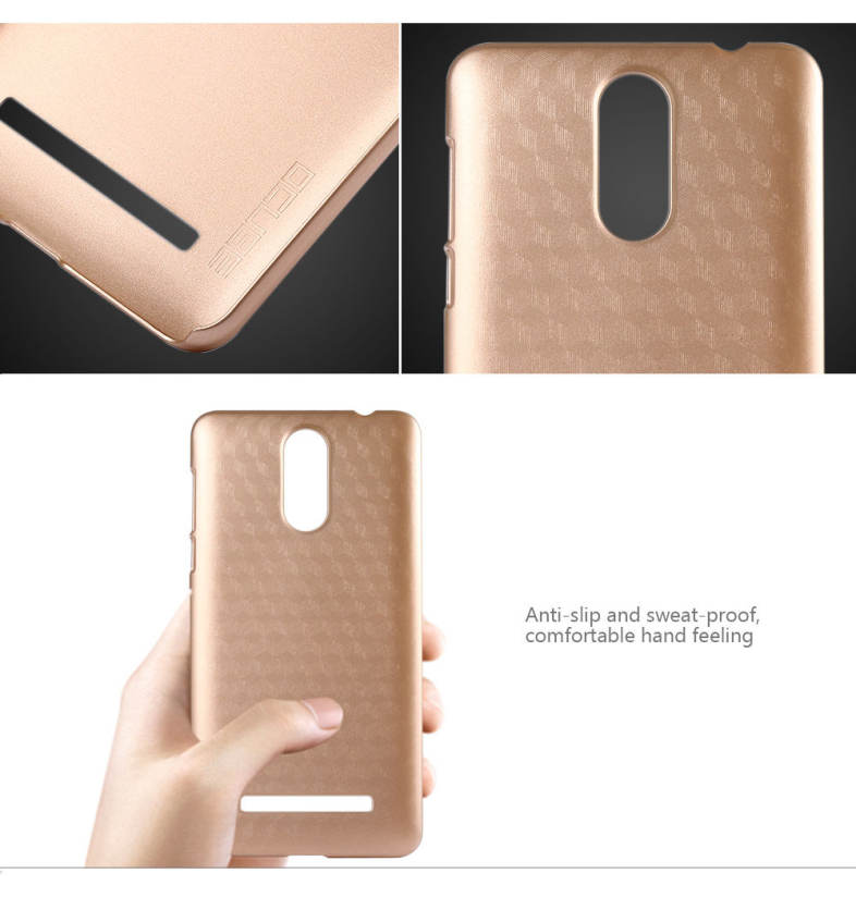 OCUBE PC Hard Protective Case Phone Cover for LEAGOO M8 / M8 Pro Metallic Paint Coating Mobile Shell