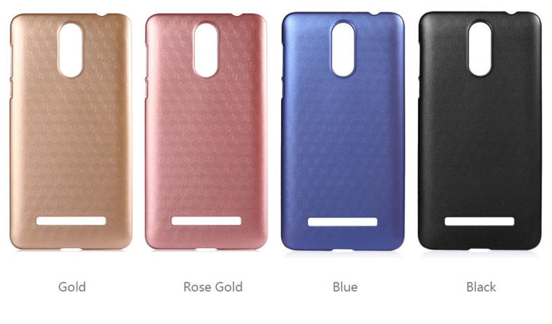 OCUBE PC Hard Protective Case Phone Cover for LEAGOO M8 / M8 Pro Metallic Paint Coating Mobile Shell