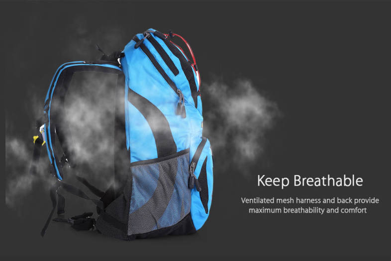 LOCAL LION 459 Outdoors Hydration Backpack 22L Climbing Pack for Hiking Running Riding