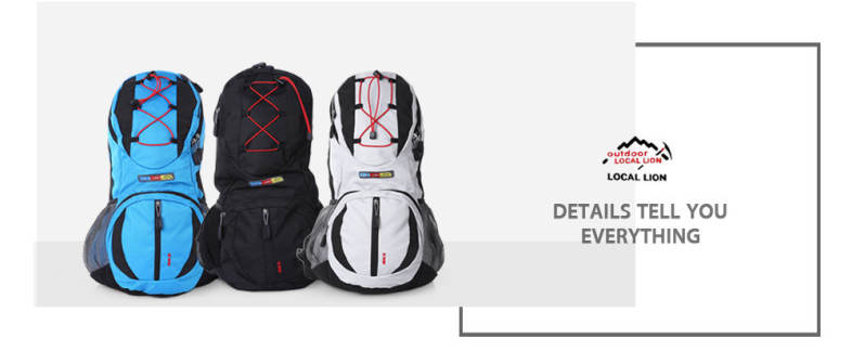 LOCAL LION 459 Outdoors Hydration Backpack 22L Climbing Pack for Hiking Running Riding