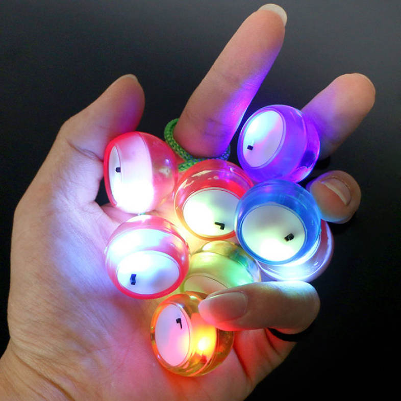 Fidget Finger Yoyo with Color Changing LED Lights