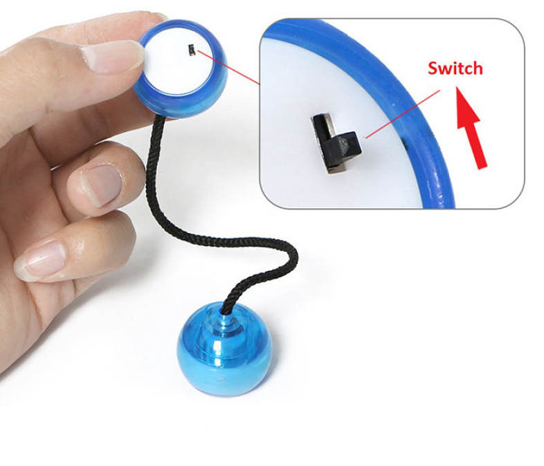 Fidget Finger Yoyo with Color Changing LED Lights