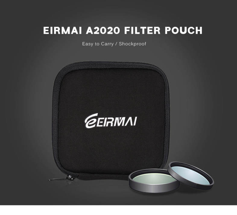 EIRMAI A2020 Compact Filter Pouch UV CPL FLD Lens Wallet Case Accessory for Camera