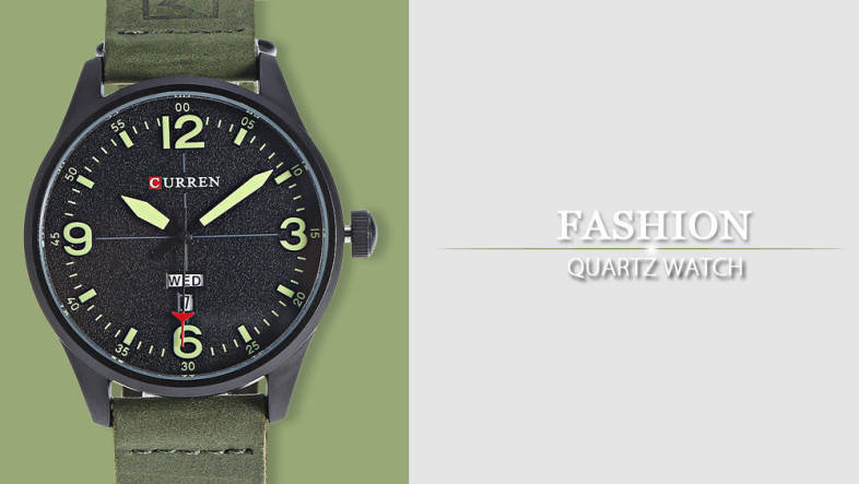 CURREN 8265 Japan Movement Male Quartz Watch