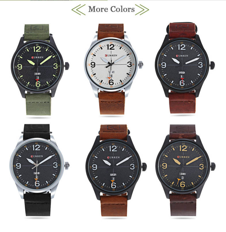 CURREN 8265 Japan Movement Male Quartz Watch