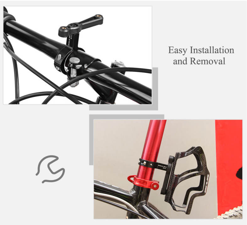 GUB G - 21 Outdoor Bike Cycling Bicycle Water Bottle Cage Holder Bracket Mount Handlebar Seat Adapter