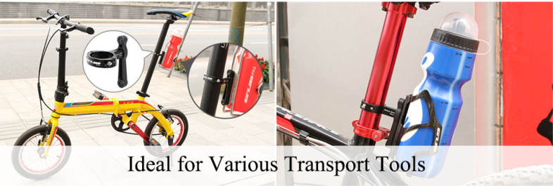 GUB G - 21 Outdoor Bike Cycling Bicycle Water Bottle Cage Holder Bracket Mount Handlebar Seat Adapter