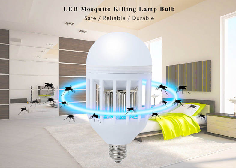 LED 85 - 265V Household Electric Mini Mosquito Killing Lamp Bulb