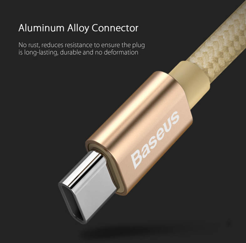 Baseus Speed QC Cable Type-C Data Transmission 5A Quick Charging Cord 1M