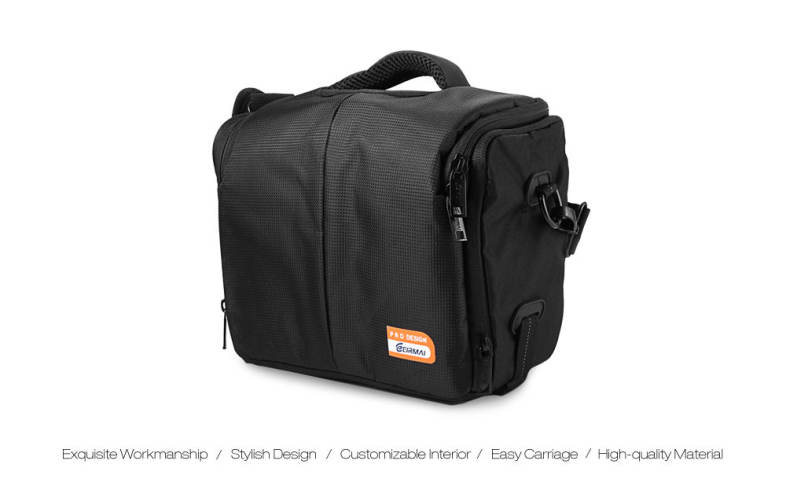 EIRMAI SS03 Compact Water-resistant Camera Bag with Rain Cover for DSLR Lens Accessory