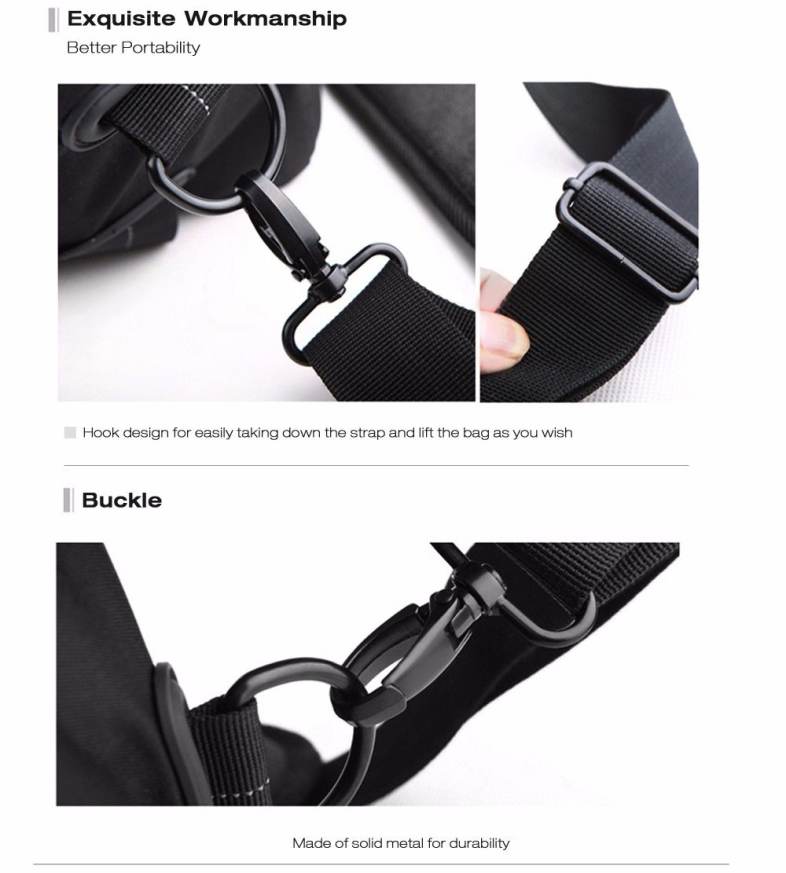 EIRMAI SS03 Compact Water-resistant Camera Bag with Rain Cover for DSLR Lens Accessory