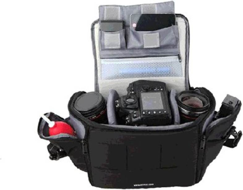 EIRMAI SS03 Compact Water-resistant Camera Bag with Rain Cover for DSLR Lens Accessory