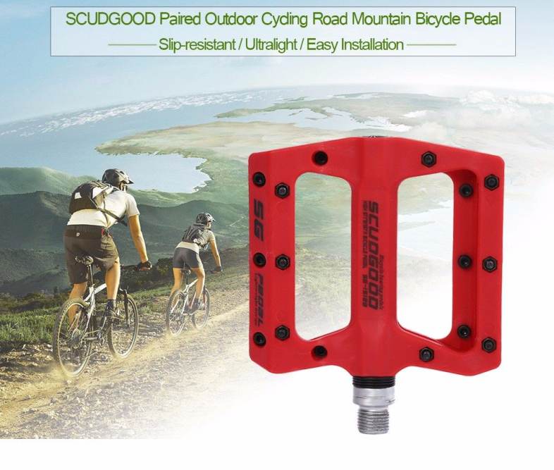 SCUDGOOD SG - 1512B Paired Outdoor Cycling Road Mountain Bicycle Pedal