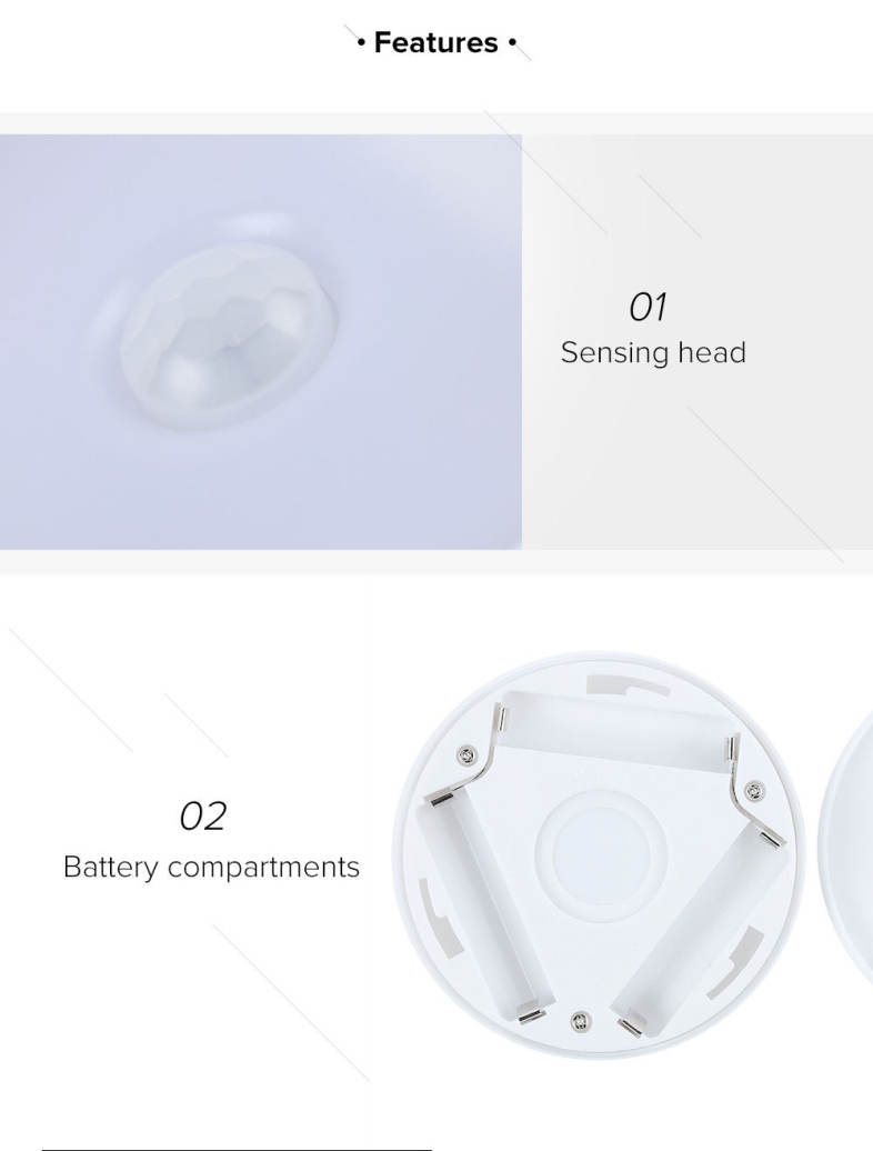 LED Night Light Human Body Induction Lamp