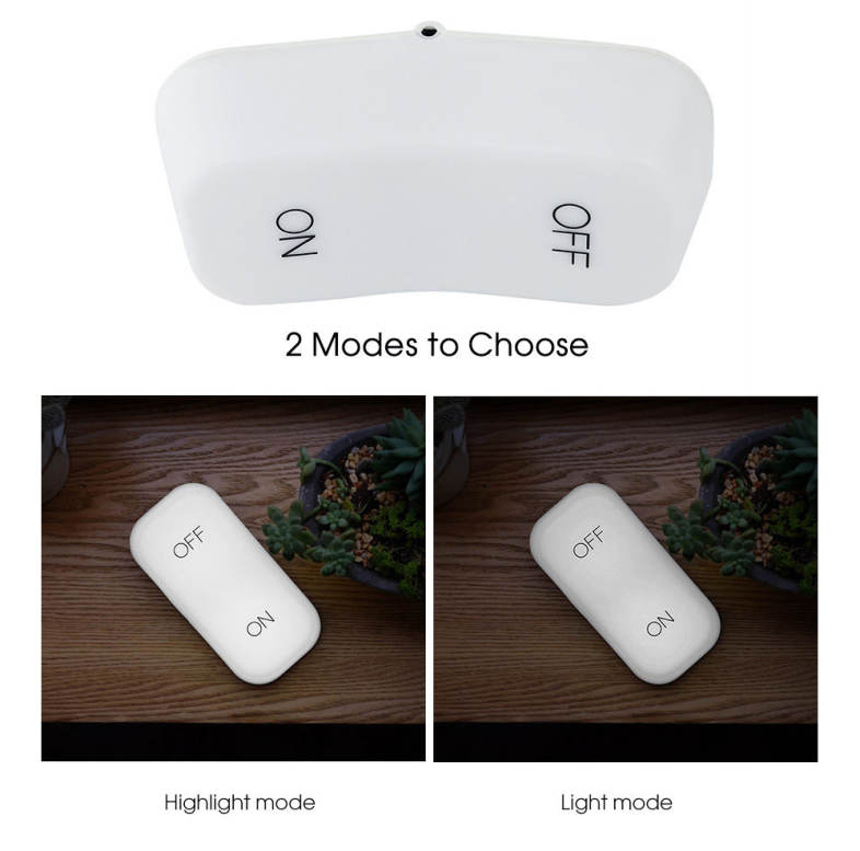 Dimmable LED Night Light Gravity Sensor Rechargeable Sleeping Lamp