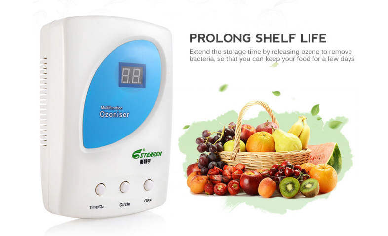 STERHEN V - 50 Ozone Generator O3 Sterilizer for Water Air Purification and Vegetable Fruit Cleaning