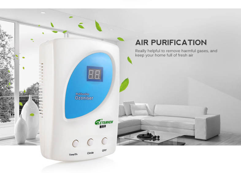 STERHEN V - 50 Ozone Generator O3 Sterilizer for Water Air Purification and Vegetable Fruit Cleaning