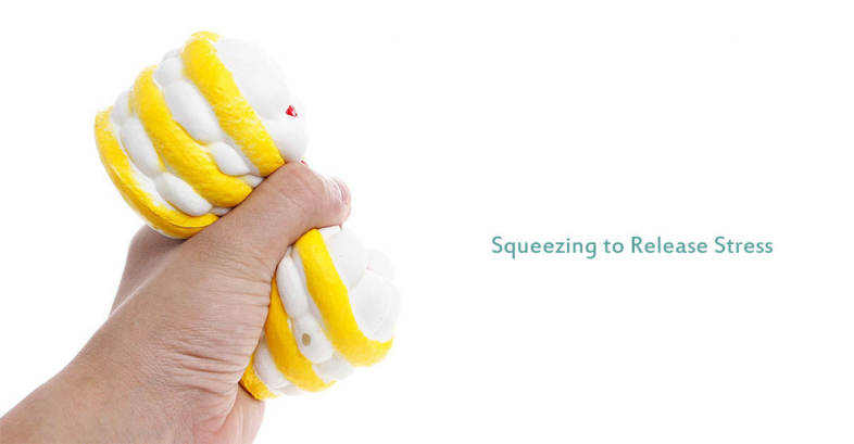 Squeezing Strawberry Cake Slow Rising Cream Scented Release Stress Toy