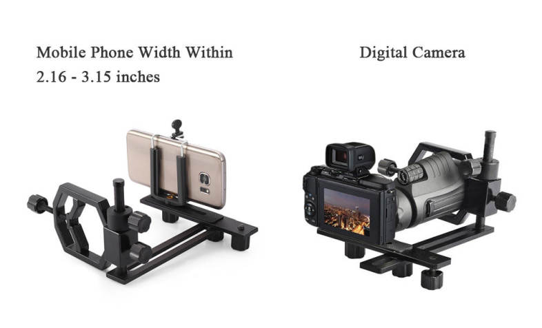 Multifunctional Telescope Monocular Digital Camera Phone Holder Bracket Support Mount Shooting Scopes Adapter