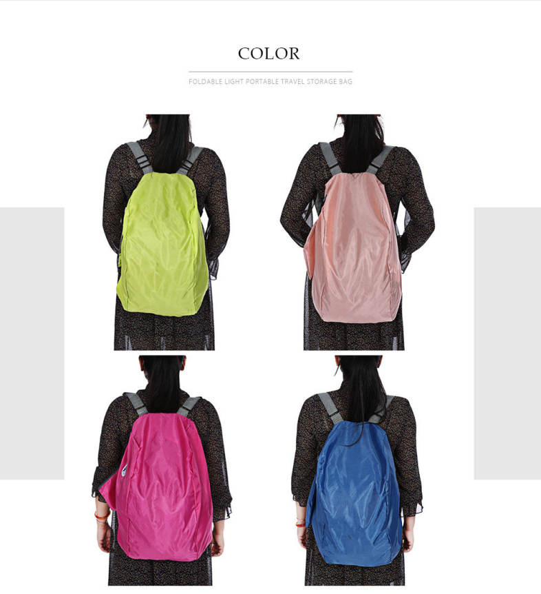 Guapabien Foldable Multiple Carry Ways Light Portable Travel Storage Bag Small Pouch