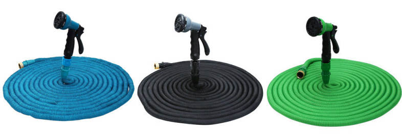 TALL TOP Expandable Garden Magic Hose Water Pipe with 8 in 1 Spray Gun