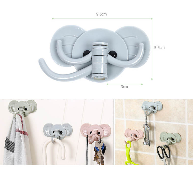 Elephant Shape Strong Adhesive Hook