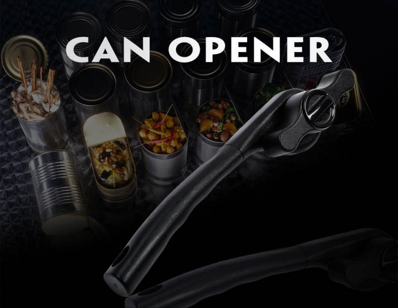 Professional Multipurpose Ergonomic Side Cut Manual Can Opener
