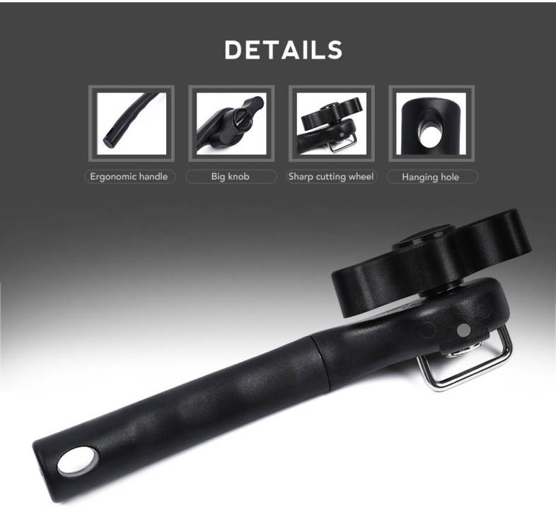 Professional Multipurpose Ergonomic Side Cut Manual Can Opener