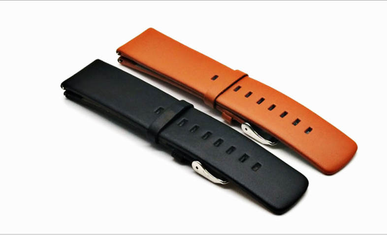 22mm Genuine Leather Wristband Pin Buckle for HUAMI AMAZFIT Smart Bracelet