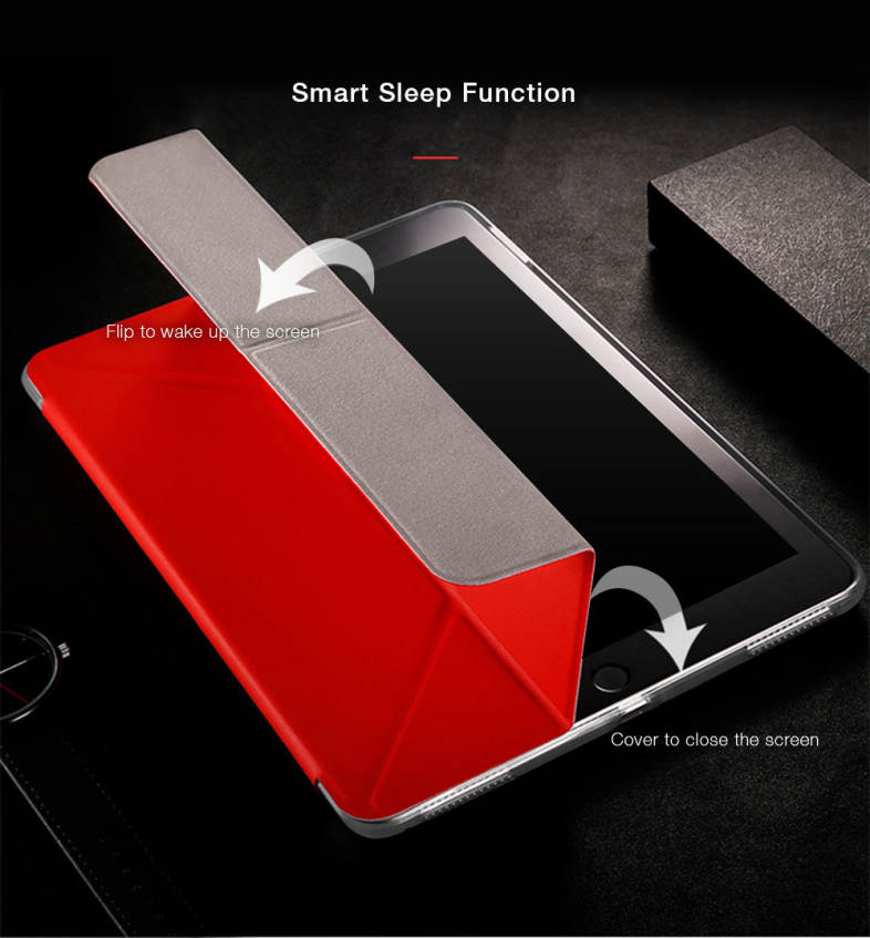 Baseus Jane Y-type Leather Case Smart Sleep Cover for New iPad Pro 12.9 inch 2017