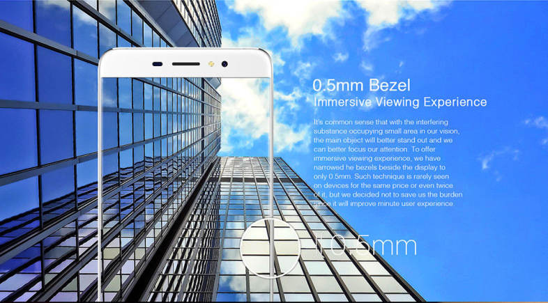 Ulefone S8 5.3 inch 3G Smartphone Android 7.0 MTK6580 Quad Core 1.3GHz 1GB RAM 8GB ROM 2.5D Screen Dual Rear Cameras Fingerprint Scanner