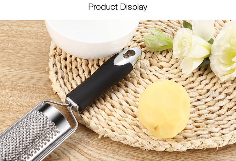 Stainless Steel Ginger Potato Grater with Non-slip Handle Kitchen Tool