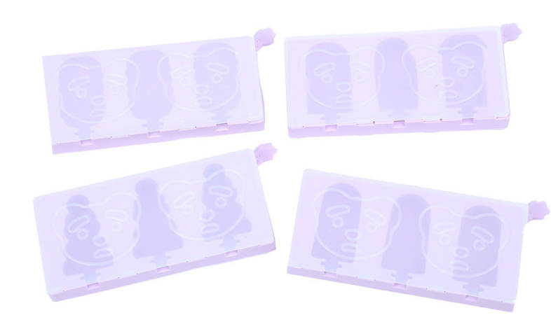 TinB DIY Silicone Ice Cream Mold with Dust Cover