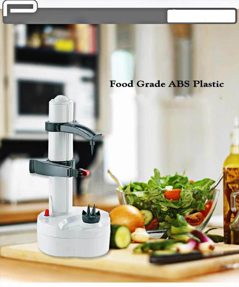 AOT-P03 Electric Peeler for Potato Vegetable Fruit Kitchen Tool with Two Spare Blades