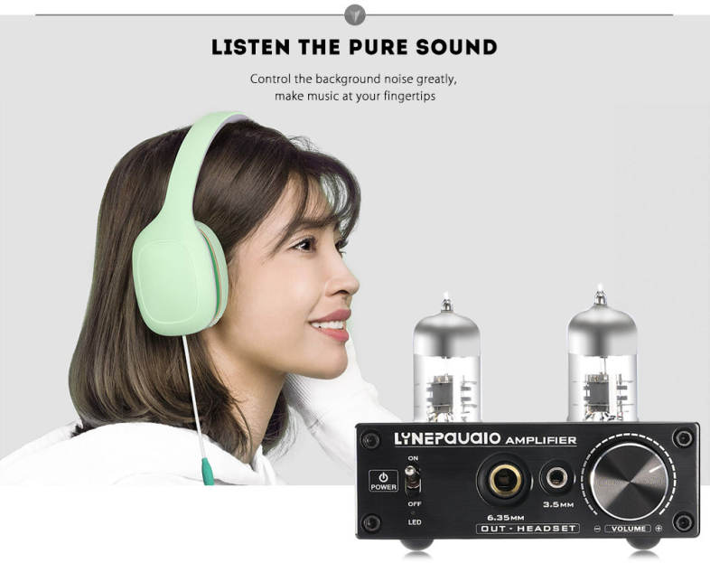 LINEPaudio A962 6J9 Mini Vacuum Tube Amplifier USB ASIO Sound Card