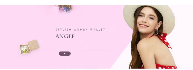 PIDANLU Flower Patterns Multifunction Card Holder Women Clutch Wallet