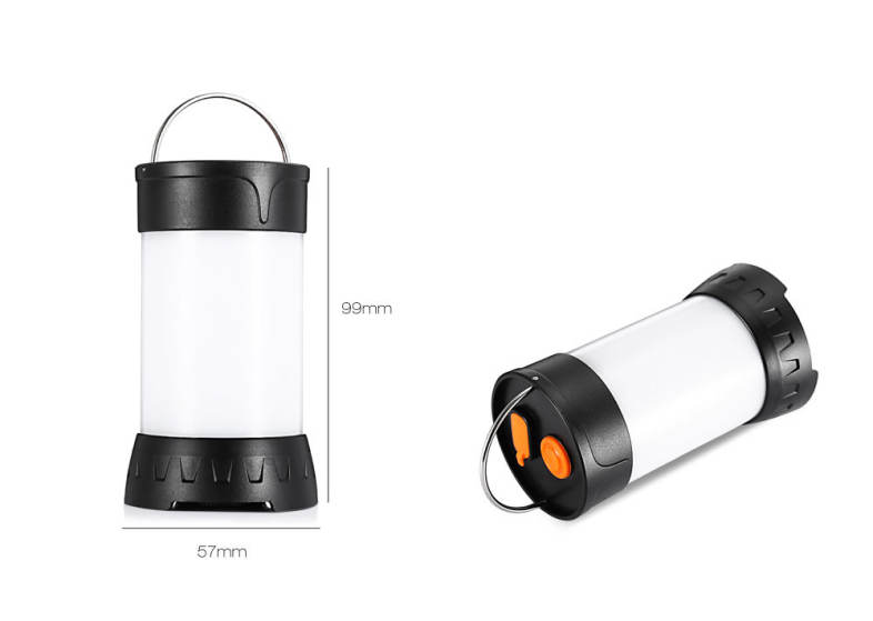 Portable 5W 5 Brightness Mode Camping Lamp Emergency Bulb Light for Outdoor Hiking Reading Fishing Caving Tent
