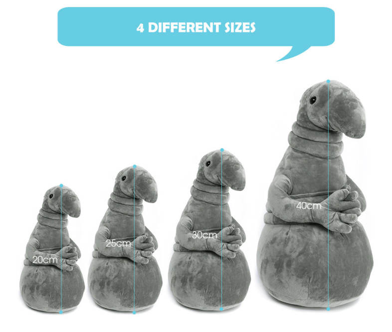 Monster Shape Stuffed Plush Doll Toy Gift for Baby